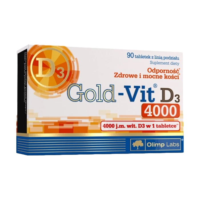 Вітамін Д3 Olimp Sport Nutrition Gold-Vit D3 4000, 90 таблеток